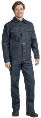 Костюм КОВБОЙ летний, джинсовый (Куртка+брюки) Кос525 - фото 4667