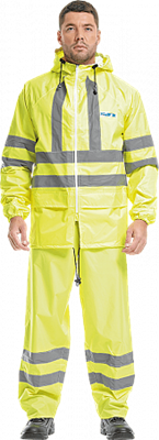 Костюм EXTRA-VISION WPL влагозащитный флуоресцентный желтый КОС101 - фото 5375