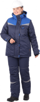 Костюм КМ-10 ЛЮКС зимний, синий-василек, женский Кос946