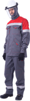 Костюм ЭлектроСтоп ТЕРМО ЗЭТВ 29.7 кал/см2,(Куртка+брюки) В/ХН Л-2