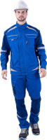 Куртка ТУРБО SAFETY летняя, василек-синий ФСС Кур1602