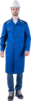 Халат ТУРБО SAFETY летний, василек-синий ФСС Хал555