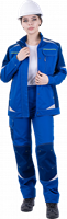 Куртка ТУРБО SAFETY летняя, василек-синий, женская КУР691