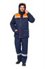 Костюм рабочий мужской зимний "Балтимор" цвет темно-синий/оранжевый КОС243_т.син ЭС