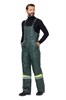 Костюм рабочий мужской зимний "Комфорт" цвет темно-зеленый/неоновый КОС628_зел ЭС