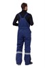 Костюм рабочий мужской зимний "Страйк" цвет темно-синий/василек КОС630_син ЭС