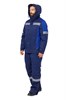 Костюм рабочий мужской зимний "Страйк" цвет темно-синий/василек КОС630_син ЭС