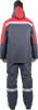 Костюм ЕНИСЕЙ зимний, серый-красный Кос689