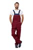 Костюм рабочий мужской летний "Страйк 2" цвет бордовый/темно-синий КОС604_бордо ЭС