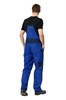Полукомбинезон рабочий мужской летний "Мегаполис" цвет василек/темно-синий ПОЛ505 ЭС