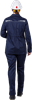 Костюм ОПЕРАТОР летний, т/синий, женский (Куртка+брюки) Кос798