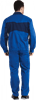 Костюм СПЕЦИАЛИСТ-2 летний, василек-т/синий (Куртка+полукомбинезон) Кос516