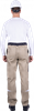 Брюки ТУРБО SAFETY летние, бежевый-т.серый Брю405