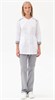 Костюм МИРАЖ, белый-св/серый Кос740